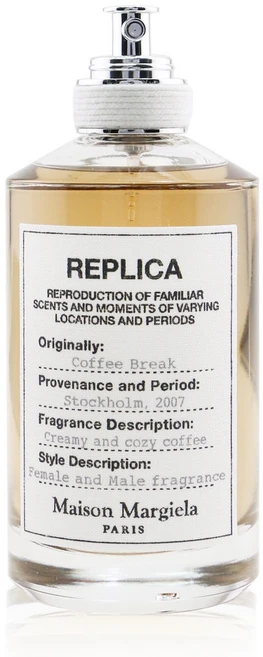 메종 마르지엘라 - 레플리카 커피 브레이크 오 드 뚜왈렛, 100ml/3.4oz, 100ml, 1개