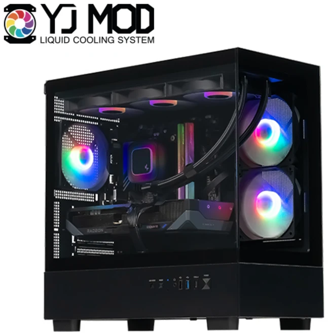 2025년 추천PC 7800X3D RX 9070XT 게이밍 본체 GY124, WIN11 Home, 1TB, 32GB, 블랙