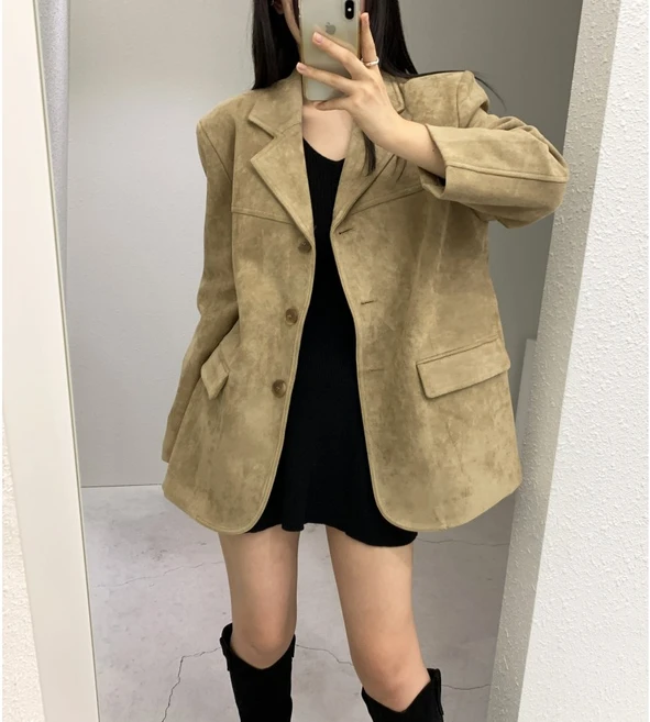 젠코브 드뮤어 스웨이드자켓