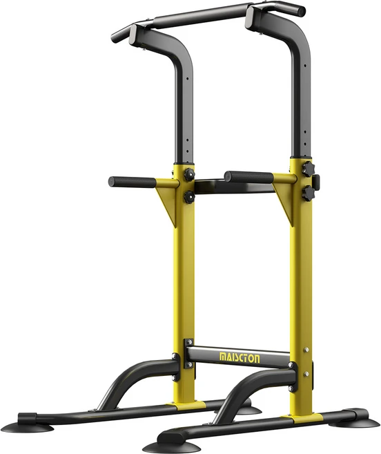 MAISCTON가정용 다용도 철봉 운동기구 상향기 철봉 헬스 기구 평행봉, yellow