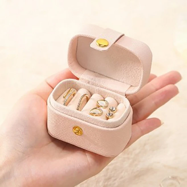 제이킨 컴팩트 보석함 여행용 포켓 미니 악세사리 보관함