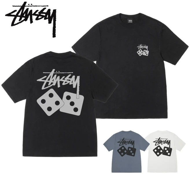 스투시 반팔 다이스 티 STUSSY DICE TEE 주사위 티셔츠