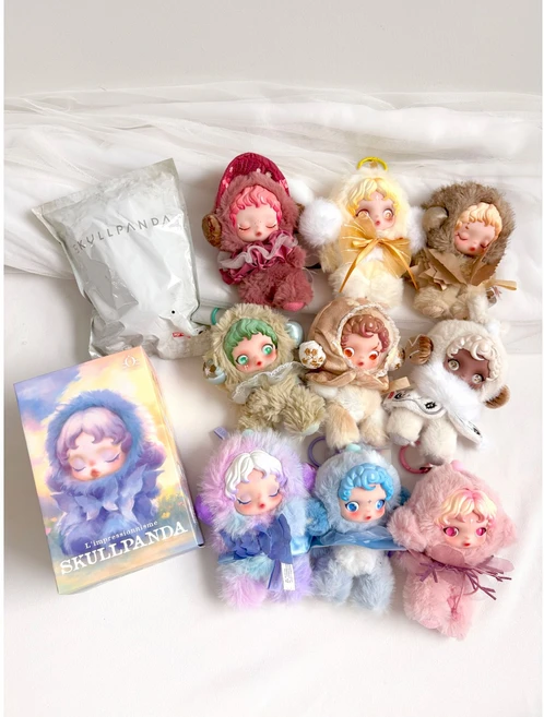 스컬판다 빛의 정원 시리즈 인형 키링 랜덤박스