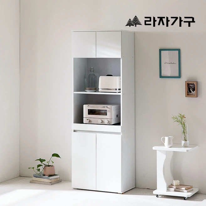 라자가구 리에트 600 높은 렌지대, 화이트