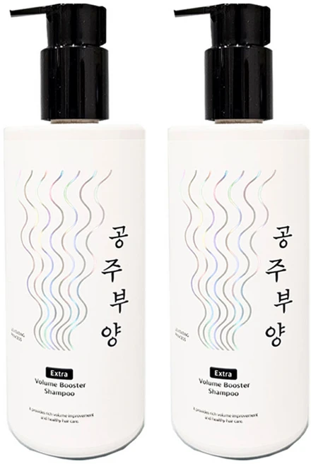 가히 공주부양 엑스트라 볼륨 부스터 샴푸, 2개, 500ml