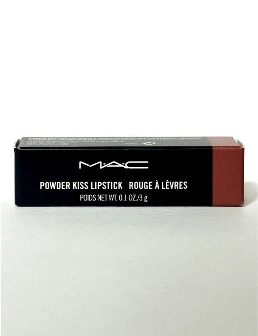 맥 파우더 키스 립스틱 MAC POWDER KISS LIPSTICK, 멀 잇 오버, 3g, 1개
