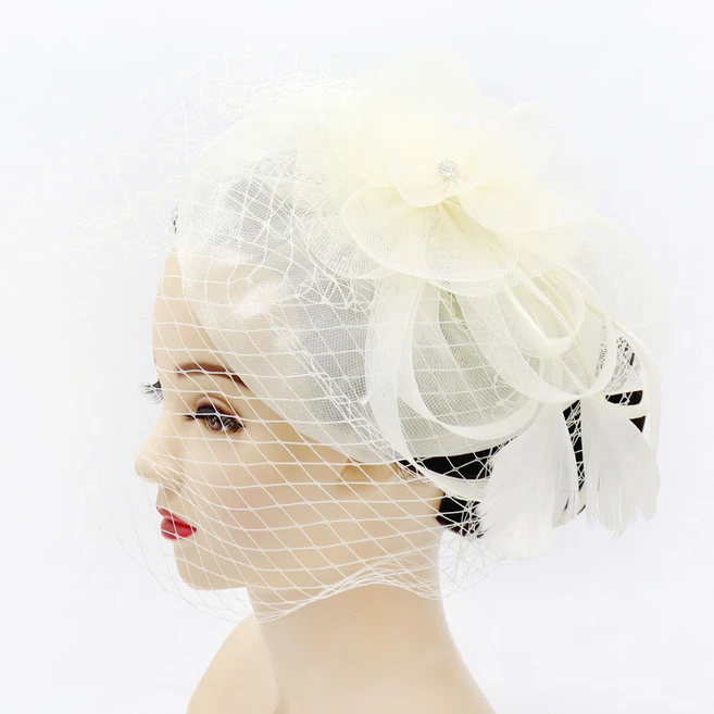 너만의 파스텔(13color) 셀프웨딩 페이스베일 망사모자 면사포 개화기 파티 화보 스냅 할로윈데이