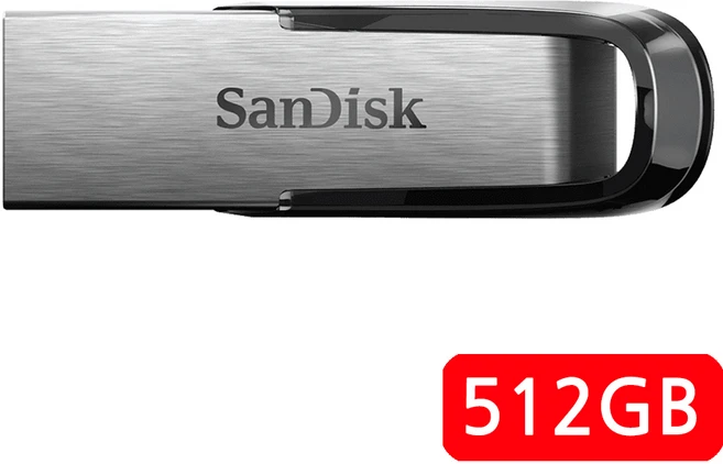샌디스크 크루저 울트라 플레어 3.0 USB SDCZ73-512G-G46, 512GB, 1개