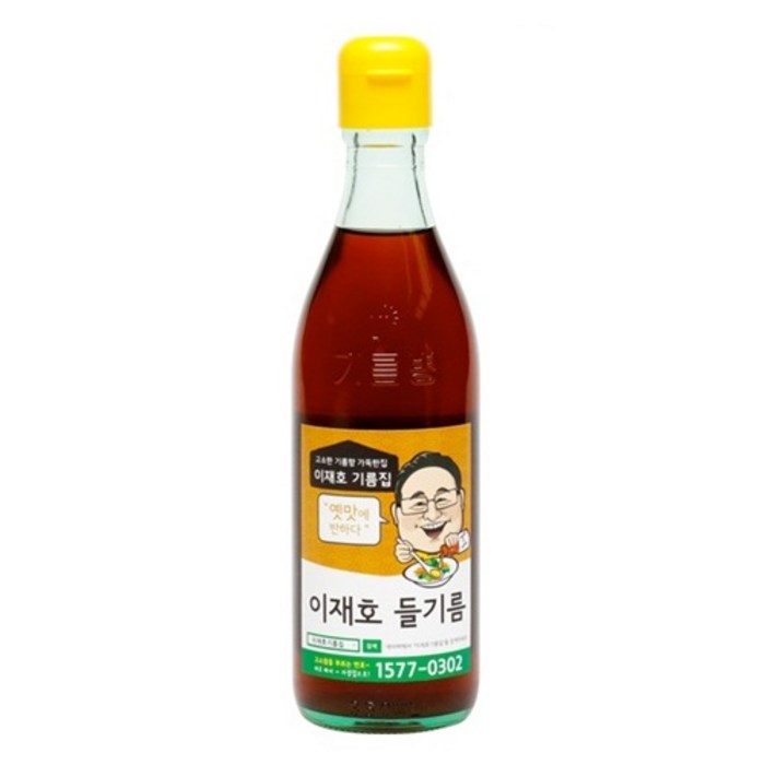 (이재호기름집)맛있는 들기름1 350ml, 1개 대표 이미지 - 들기름 추천