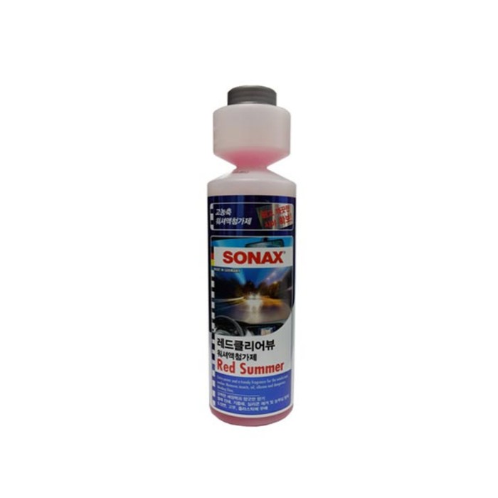 소낙스 레드 클리어뷰, 250ml, 1개 대표 이미지 - 소낙스 차량용품 추천