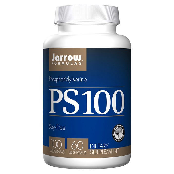 재로우 PS100 100mg 소프트젤 글루텐 프리, 60개입, 1개 대표 이미지 - 포스파티딜세린 추천
