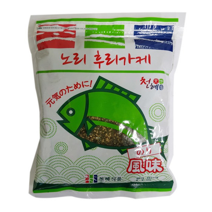 천혜식품 노리 후리가케, 500g, 1개 대표 이미지 - 유부초밥 추천