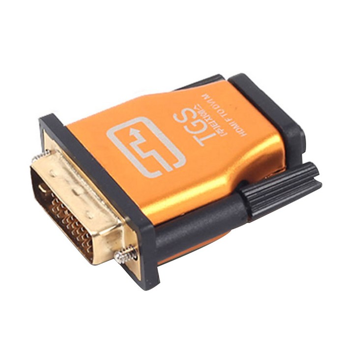 TG삼보 HDMI F to DVI M 연장젠더, 1개 대표 이미지 - HDMI to DVI 케이블 추천