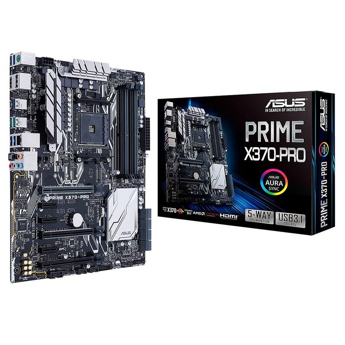 아수스 PRIME 마더보드 X370-PRO 대표 이미지 - AMD 라이젠 CPU 추천