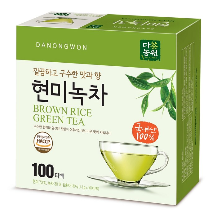  대표 이미지 - 녹차 티백 추천