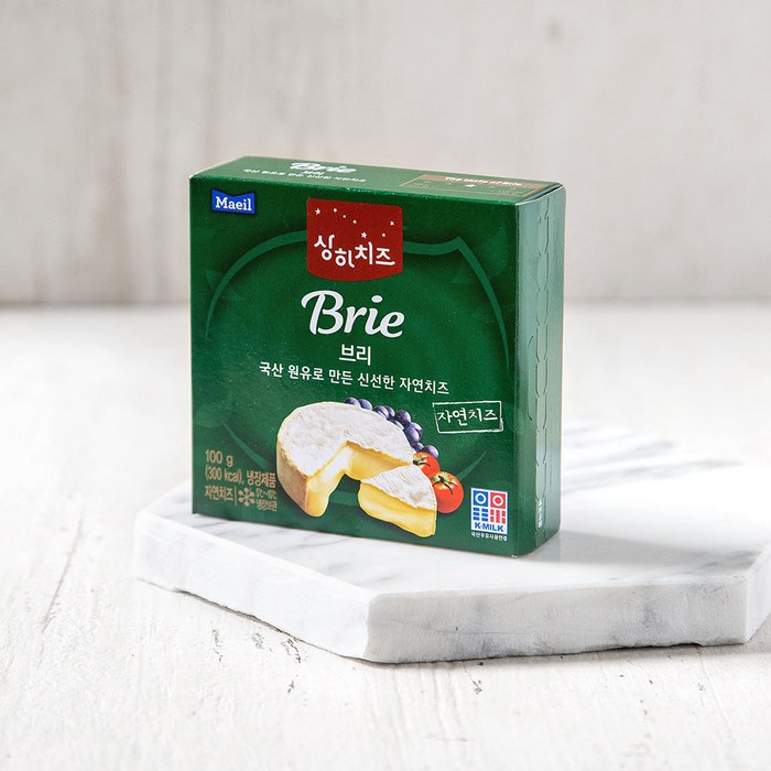 상하치즈 브리치즈, 100g, 1개 대표 이미지 - 와인 치즈 추천