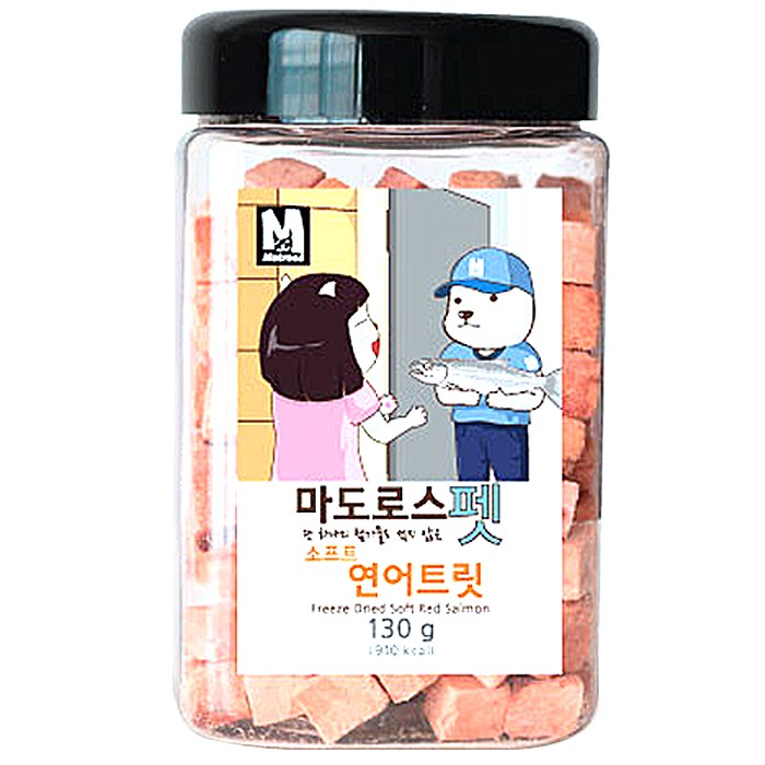 마도로스펫 동결건조 간식, 소프트연어트릿, 1개 대표 이미지 - 치킨트릿 추천