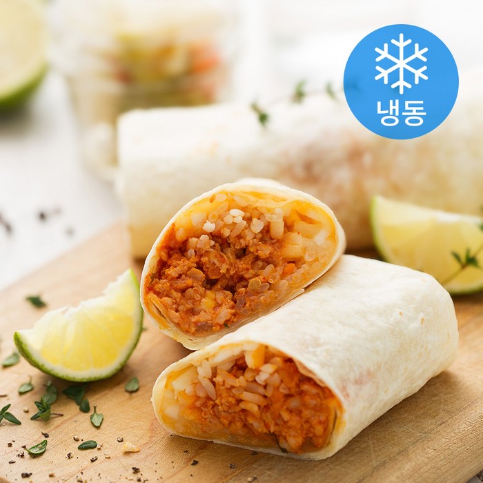 테이트 핫스파이시 치킨 브리또 (냉동), 180g, 3개 대표 이미지 - 치킨랩 추천