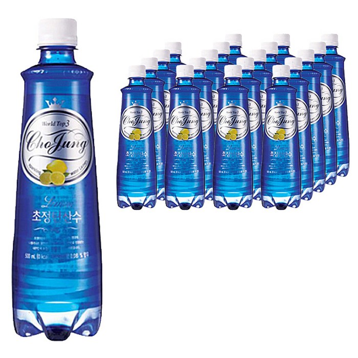 일화 초정탄산수 레몬 500mlx20펫, 20개 대표 이미지 - 맛있는 탄산수 추천