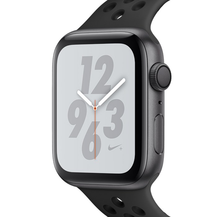 Apple 애플워치4 Nike+ GPS 44mm, 그레이 + 블랙 대표 이미지 - 애플워치 SE 색깔 추천