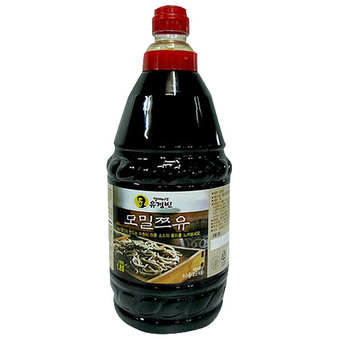 절대미각유경빈 모밀쯔유 소스, 1.8L, 1개 대표 이미지 - 쯔유 추천