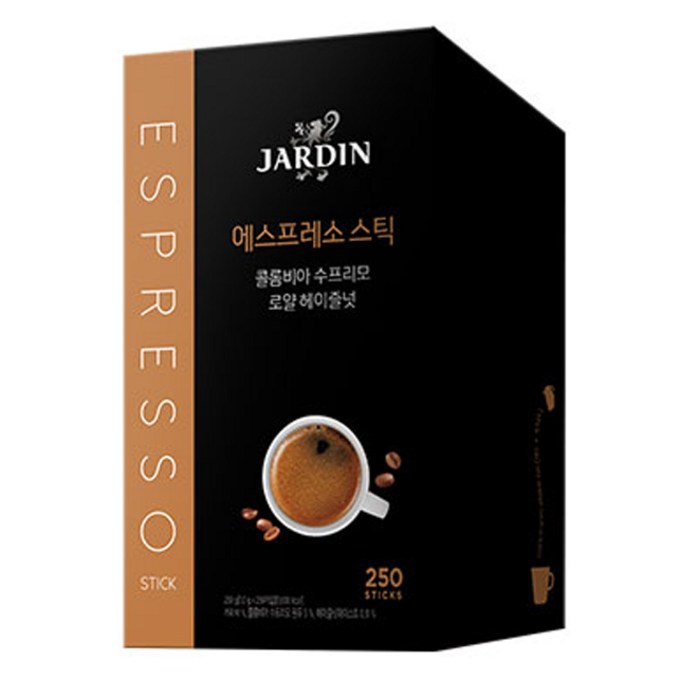 쟈뎅 로얄 헤이즐넛 콜롬비아 수프리모 커피, 250개입, 1개 대표 이미지 - 편의점 음식 추천