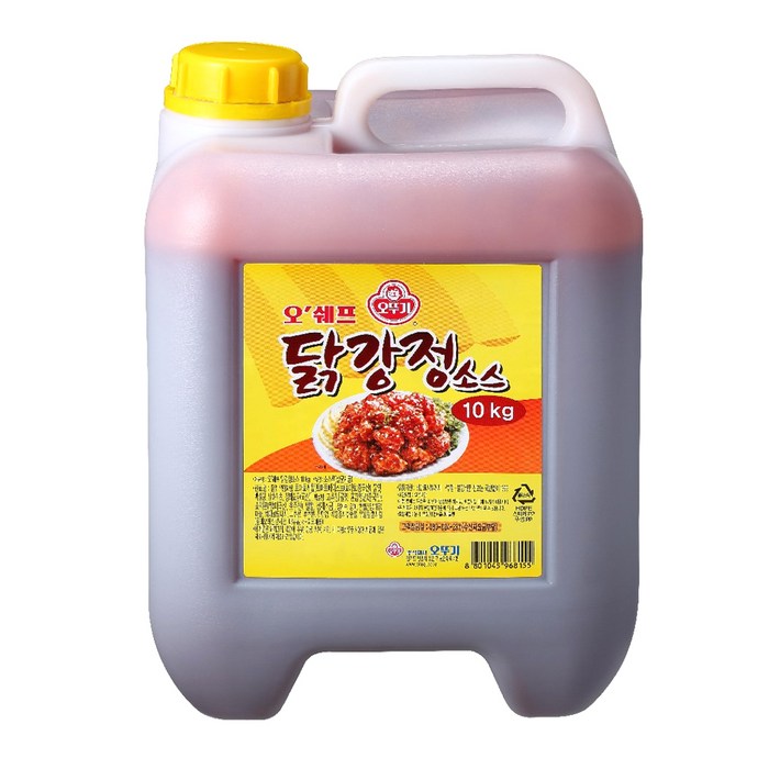 [오뚜기] 오쉐프 닭강정/떡볶이소스, 닭강정소스, 1개 대표 이미지 - 닭강정 추천