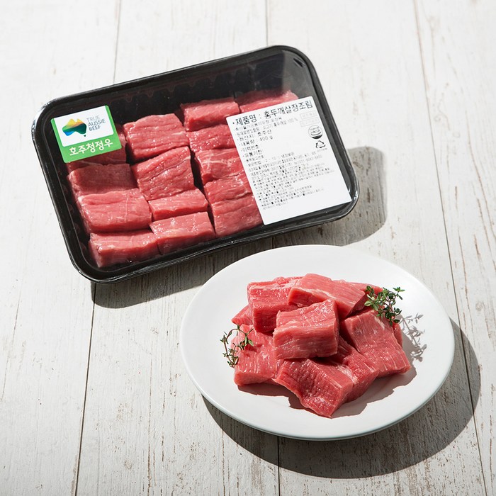 호주청정우 호주산 소고기 홍두깨살 장조림용 (냉장), 400g, 1개 대표 이미지 - 호주산 소고기 추천