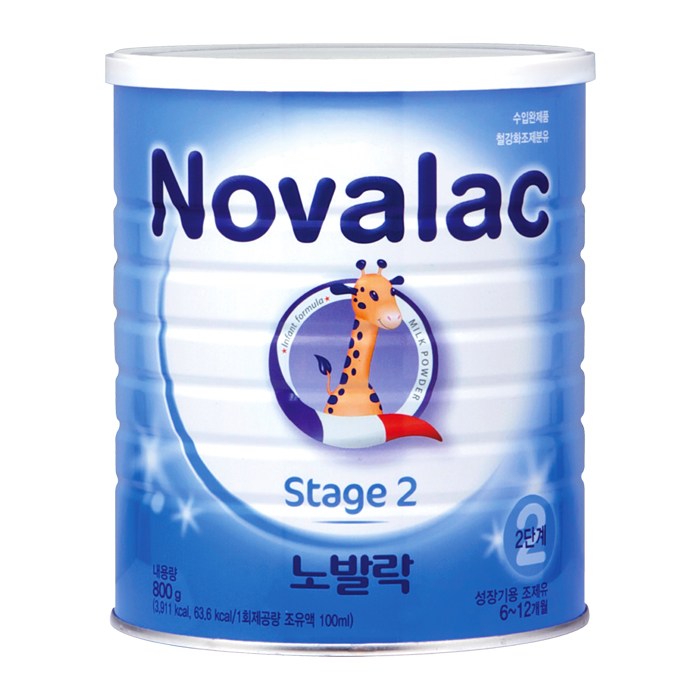 노발락 분유 2단계, 800g, 1개 대표 이미지 - 노발락 분유 추천