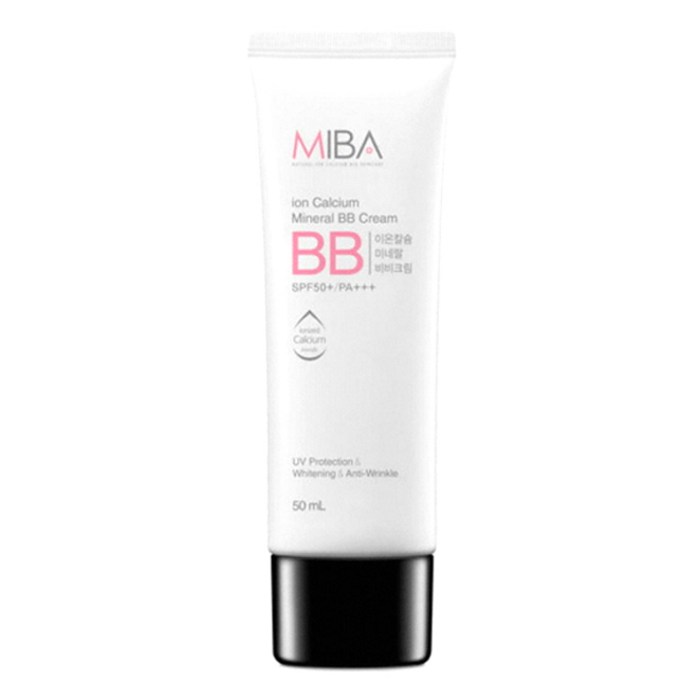 미바 이온칼슘 미네랄 비비크림 SPF50+ PA+++ 50ml, 1개 대표 이미지 - PA++++ 추천