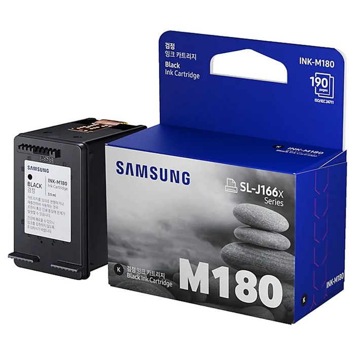 삼성 INK-M180 정품잉크, 블랙, 1개 대표 이미지 - 가정용 프린터기 추천