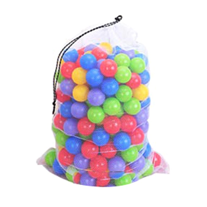 아하토이 원색공 200p + 정리망, 파랑, 빨강, 노랑, 초록, 흰색 대표 이미지 - 볼풀공 추천