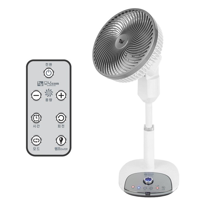 대웅모닝컴 DC모터 써큘레이터 + 리모컨, DWF-SC250WS, 1개 대표 이미지 - 저소음 써큘레이터 추천