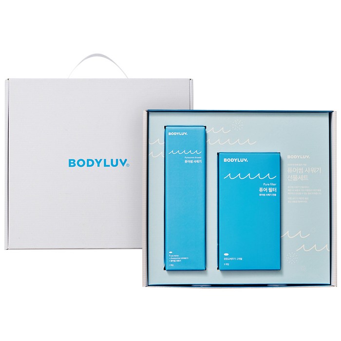 바디럽 퓨어썸 샤워기 본품 + 퓨어 필터 3p 선물세트, 1세트 대표 이미지 - 바디럽 퓨어썸 추천