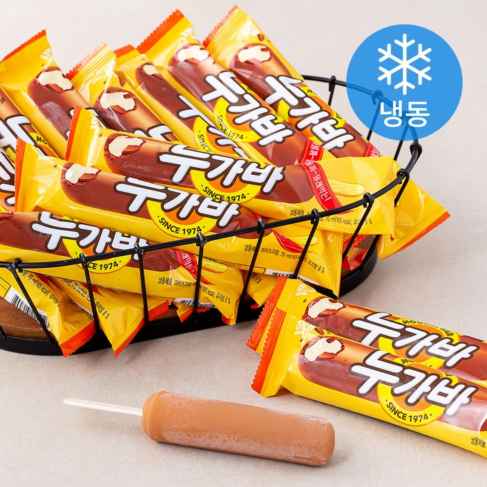 해태제과 누가바 (냉동), 420ml, 3개 대표 이미지 - 붕어싸만코 추천