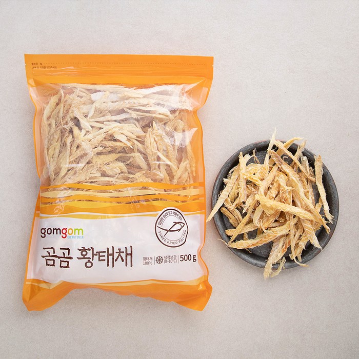 곰곰 황태채, 500g, 1개 대표 이미지 - 곰곰 반찬 추천