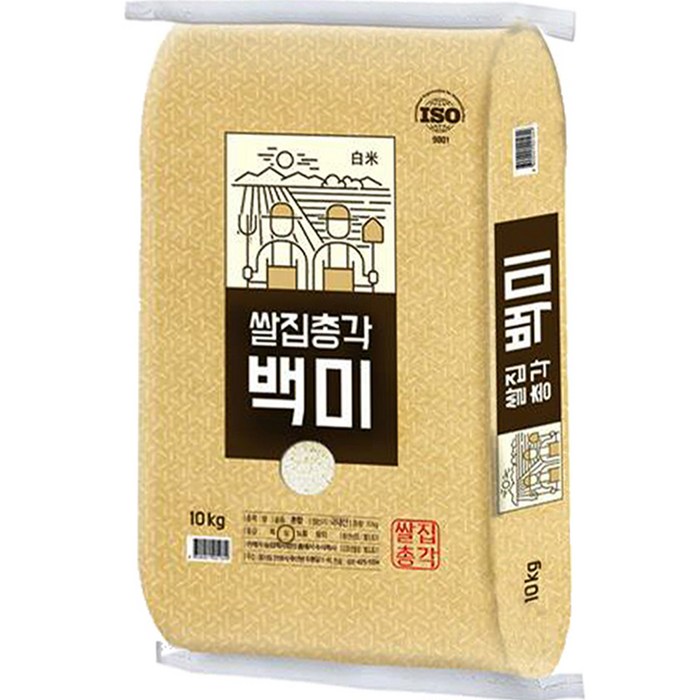 쌀집총각 백미, 10kg(상등급), 1개 대표 이미지 - 농협쌀 추천