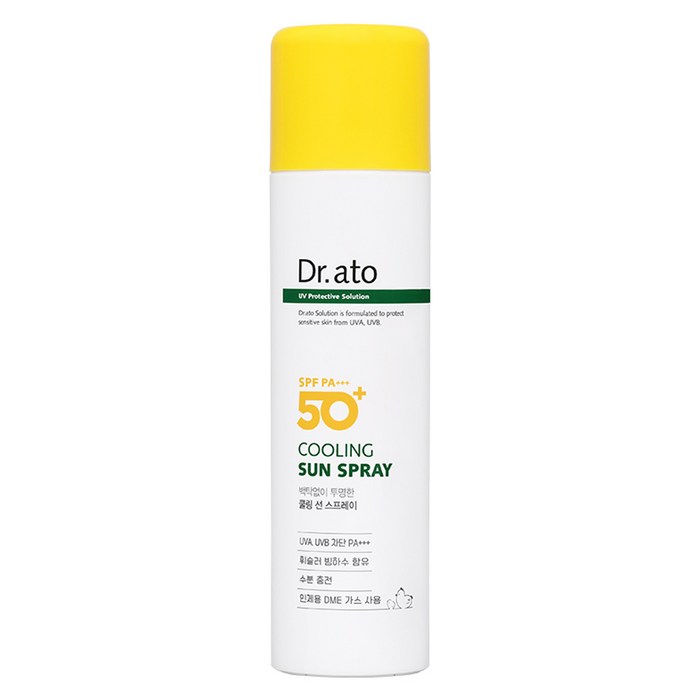 닥터아토 쿨링 선 스프레이 SPF50+ PA+++, 1개, 150ml 대표 이미지 - 선스프레이 추천