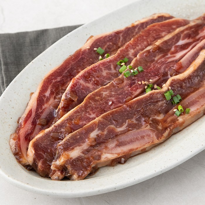 요리락 양념 소 LA 갈비 (냉장), 1kg, 1개 대표 이미지 - LA 갈비 추천