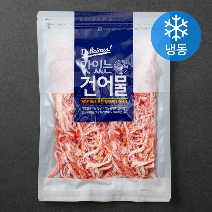 해맑은푸드 홍진미채 (냉동), 400g, 1개 대표 이미지 - 진미채 추천