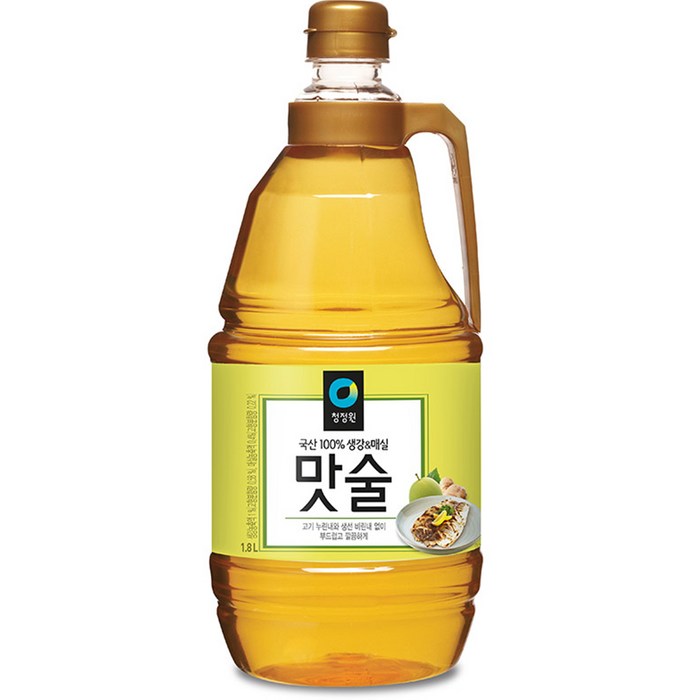 청정원 생강&매실 맛술, 1.8L, 1개 대표 이미지 - 매실 원액 추천