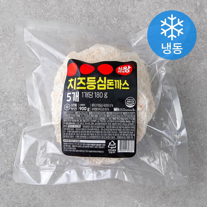 식자재왕 치즈 등심돈까스 (냉동), 900g, 1개 대표 이미지 - 돈까스 맛집 추천