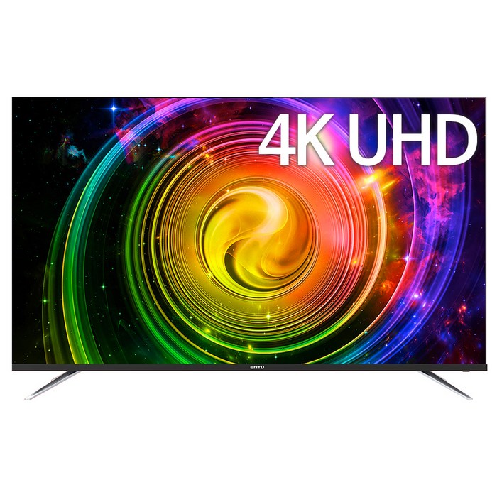 이엔TV 4K UHD LED TV, 166cm(65인치), C650DIEN, 스탠드형, 자가설치 대표 이미지 - 이엔TV 추천