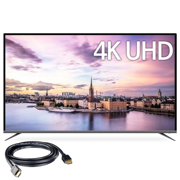 시티브 4K UHD LED TV, 189cm(75인치), PA750HDR10, 스탠드형, 방문설치 대표 이미지 - 75인치 TV 추천