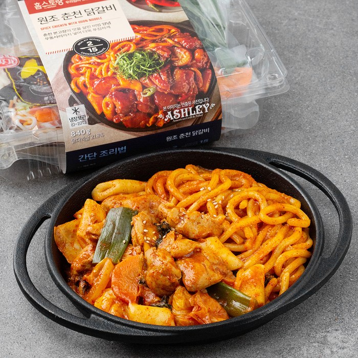 홈스토랑 자연별곡 원조 춘천 닭갈비, 840g, 1개 대표 이미지 - 홈스토랑 밀키트 추천