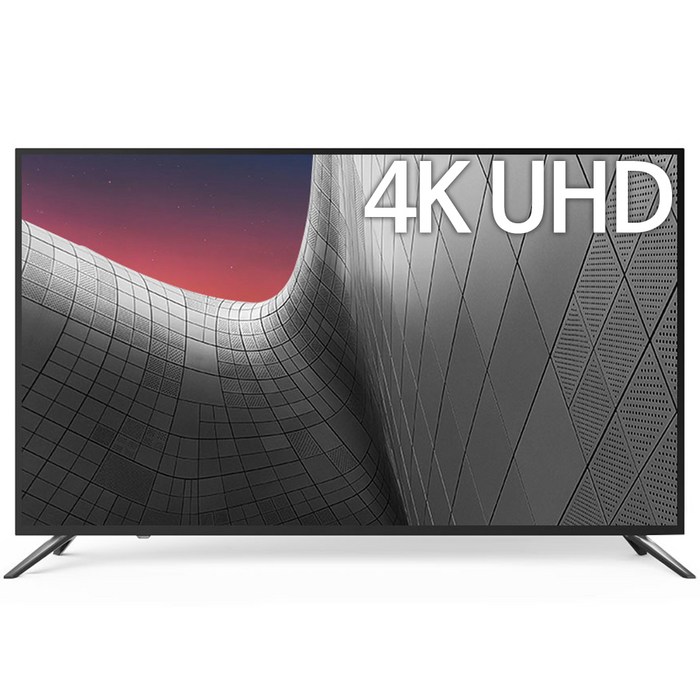 유맥스 4K UHD LED TV, 139cm(55인치), UHD55L, 스탠드형, 자가설치 대표 이미지 - 30만원대 TV 추천