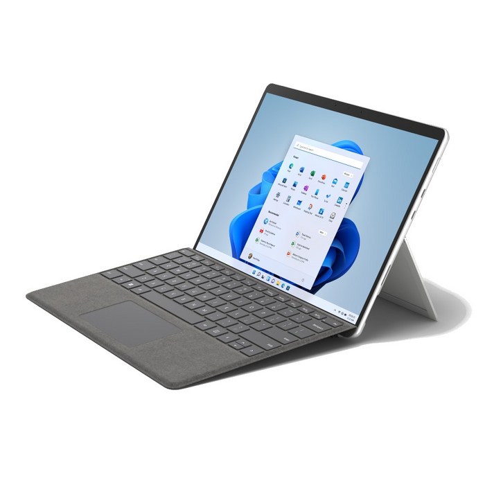 마이크로소프트 2022 Surface Pro8 13 + 플래티넘 타입커버, 블랙, 코어i7, 256GB, 16GB, WIN11 Home, 8PV-00030 대표 이미지 - 서피스 프로8 사양 추천