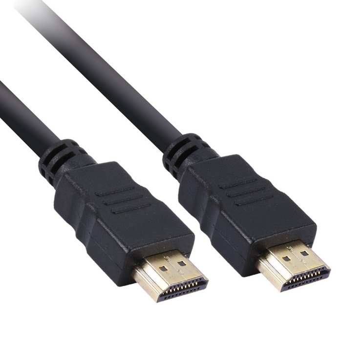 포엘지 HDMI 2.0 케이블 블랙, 1개, 1.8m 대표 이미지 - HDMI 케이블 추천