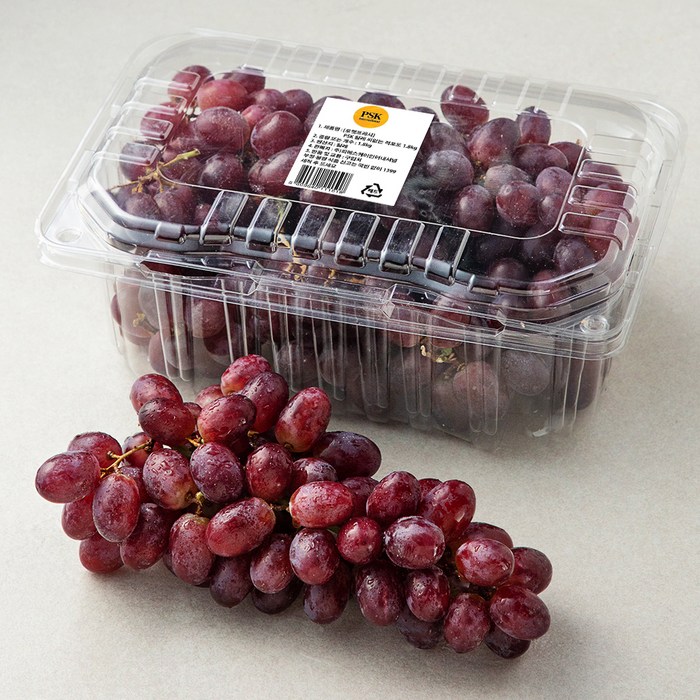 PSK 칠레 씨없는 적포도, 1.8kg, 1개 대표 이미지 - 포도 추천