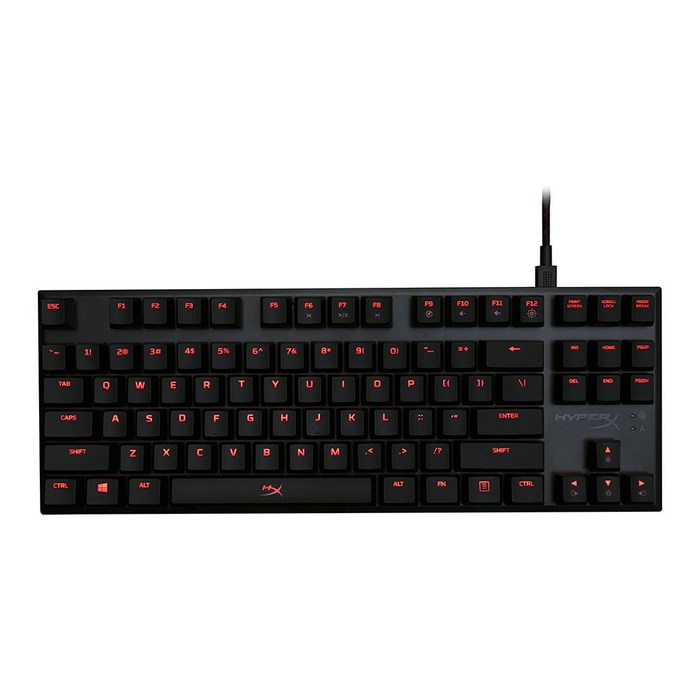 하이퍼엑스 Alloy FPS PRO 게이밍 키보드 청축, HX-KB4BL1-US/WW, 혼합 색상 대표 이미지 - 하이퍼엑스 키보드 추천